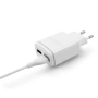 Ładowarka sieciowa 2XUSB 2.4A + kabel micro VIDVIE PLE245 biała